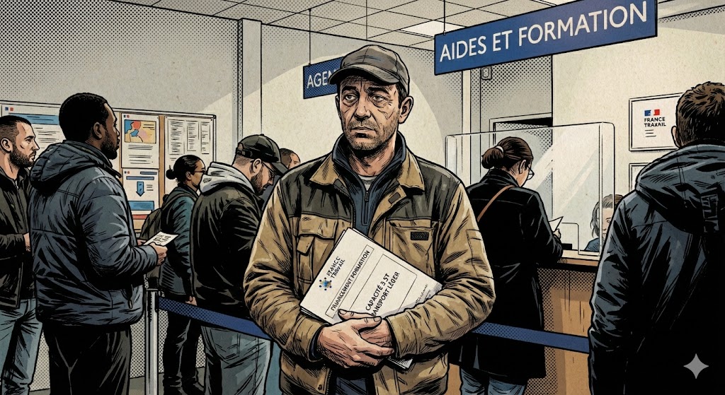 Illustration de l'article de blog Demandeur d’emploi : quelles aides pour financer la capacité 3,5 t ?