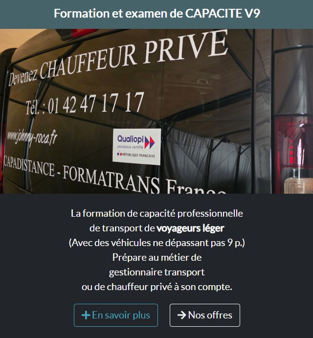 Illustration de l'article CAPACITE 3,5t CPF 795 € YVELINES 78