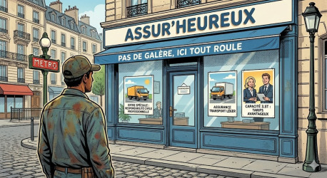 Illustration de l'article de blog Assurances obligatoires pour le transport léger de marchandises : Ce qu’il faut savoir avant de créer son entreprise