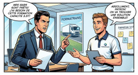 Illustration de l'article de blog Entreprise : financer la capacité 3,5 t pour ses salariés