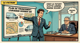 Illustration de l'article de blog Créer son entreprise de transport léger : Se lancer dans l’express avec la capacité 3,5 t