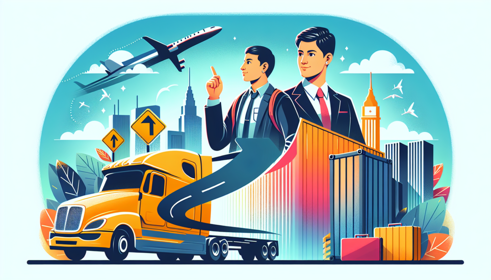 Illustration de l'article de blog Du Volant au Bureau : De Conducteur Poids Lourd à Chef d’Entreprise