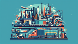 Illustration de l'article de blog Sous-traitance et spécialisation : relever le défi du transport lourd avec les grands groupes logistiques