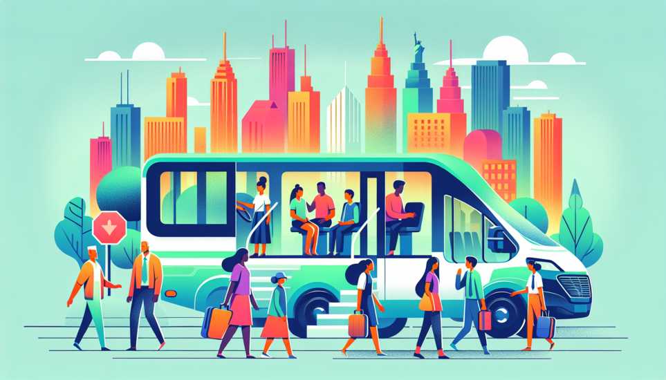 Illustration de l'article de blog Le transport de voyageurs 9 places : des opportunités à saisir en zones rurales et périurbaines