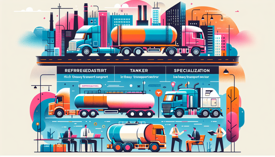 Illustration de l'article de blog Transport frigorifique, citerne, ADR : quelles spécialisations choisir dans le secteur du transport lourd ?