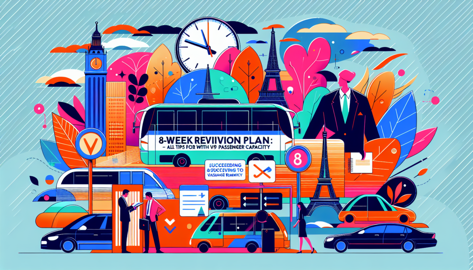 Illustration de l'article de blog Planning de révision sur 8 semaines : tous les conseils pour réussir la capacité V9 voyageurs