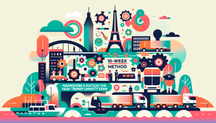 Méthode de révision sur 10 semaines : optimiser ses chances de réussite à l’examen de capacité de transport poids lourd