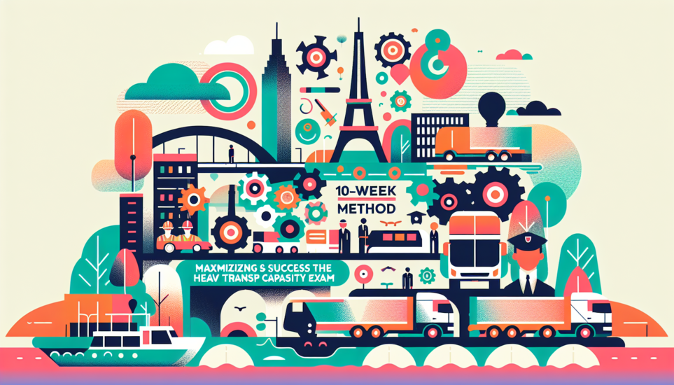 Illustration de l'article de blog Méthode de révision sur 10 semaines : optimiser ses chances de réussite à l’examen de capacité de transport poids lourd